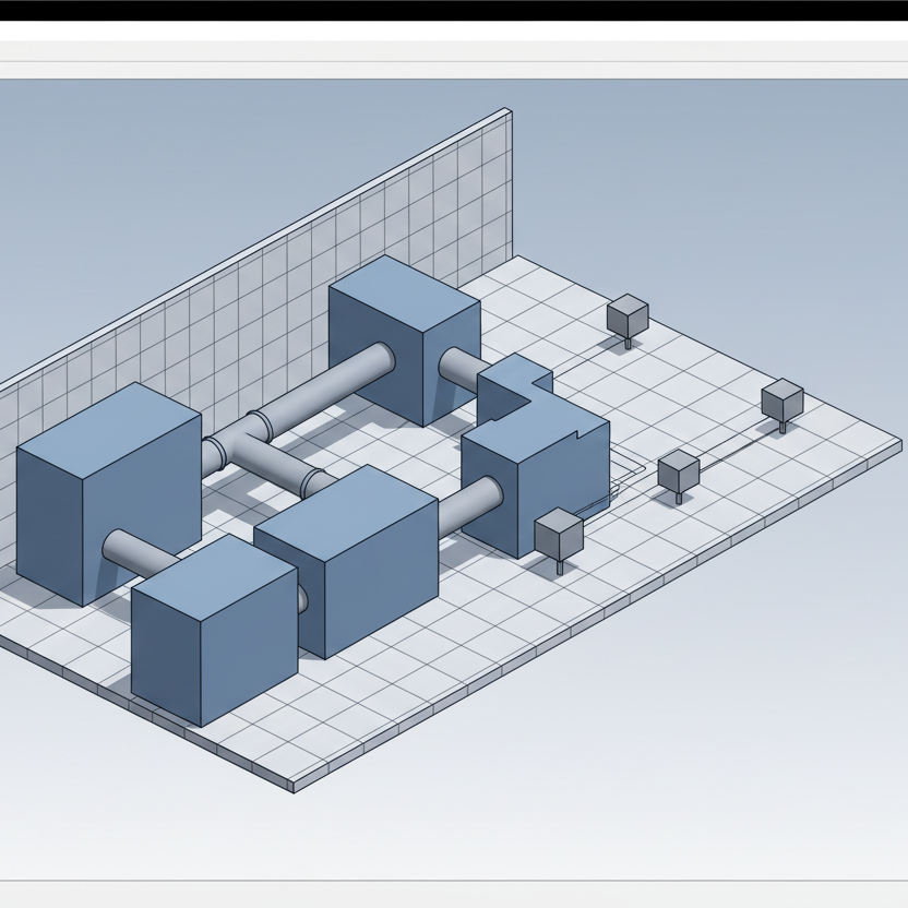 MODELADO HVAC EN REVIT — LOD 100