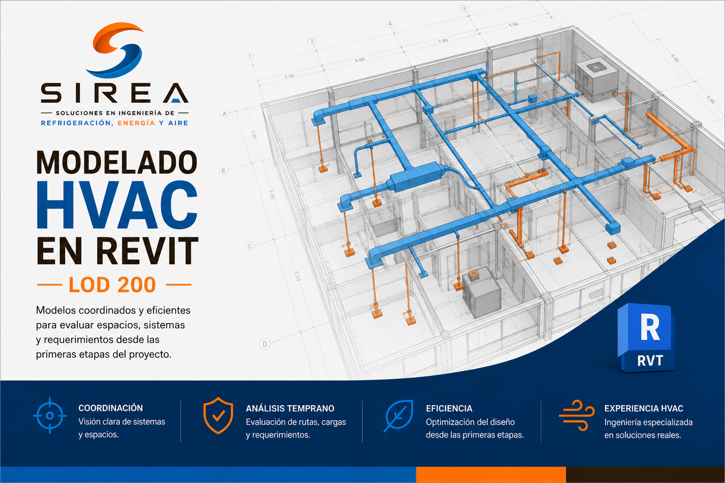 MODELADO HVAC EN REVIT — LOD 200