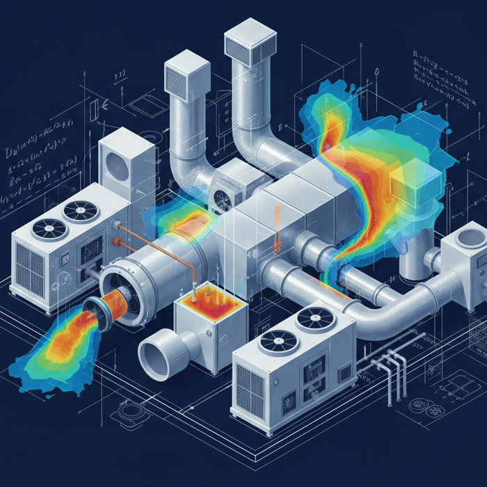 DISEÑO HVAC CON CÁLCULO TÉRMICO