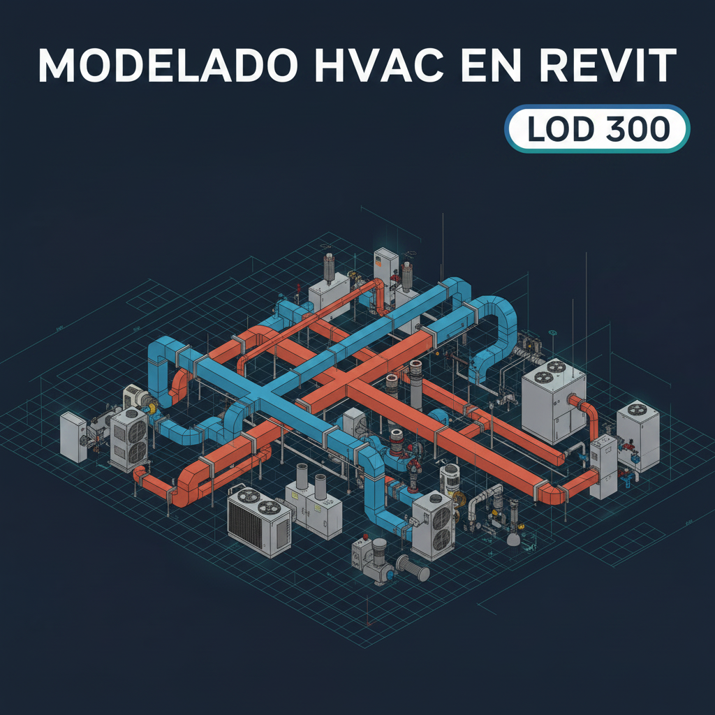 MODELADO HVAC EN REVIT — LOD 300
